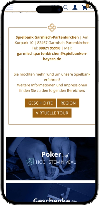 Spielbank Garmisch-­Parten­kirchen App